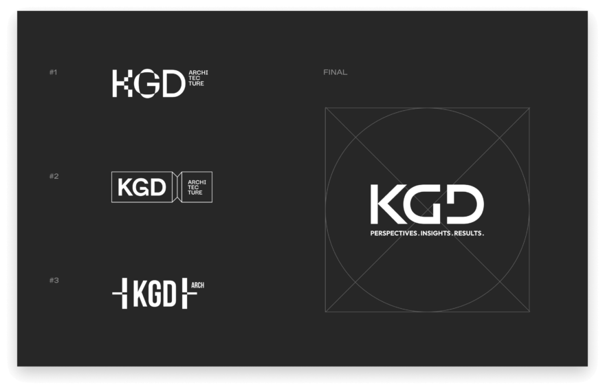 Website and Brand Identity for KGD – Web Design Studio | BACHOO