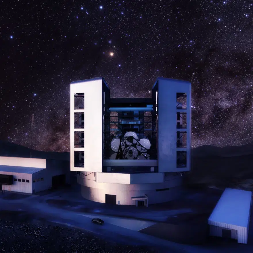 Website for Giant Magellan Telescope